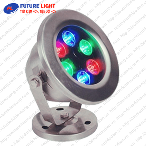 Đèn LED âm nước 6W DBLED RGB AN-06-12-RGB