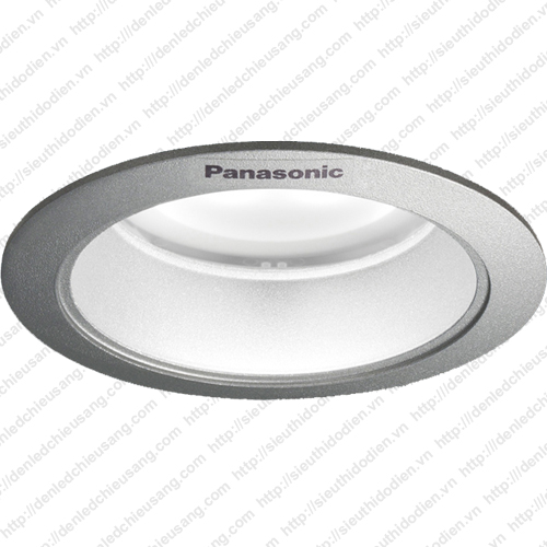 Đèn LED downlight Panasonic 8.3W viền bạc 4 bóng LED