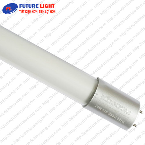 Đèn tuýp LED T8 bóng thủy tinh Kosoom 12W T8-KS-TT12-0.6
