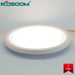 Đèn LED ốp trần đổi màu Apolo KOSOOM viền cam OP-KS-APL-22/45-C-ĐM